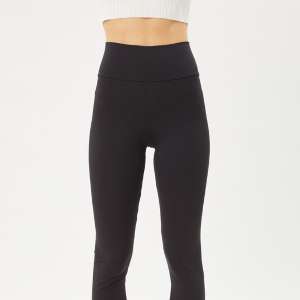 High Waist Seamless Flare Leggings